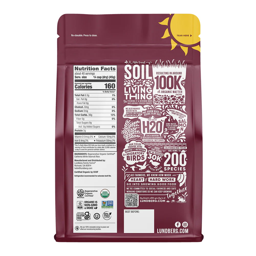 Organic White Basmati Rice - Image 4