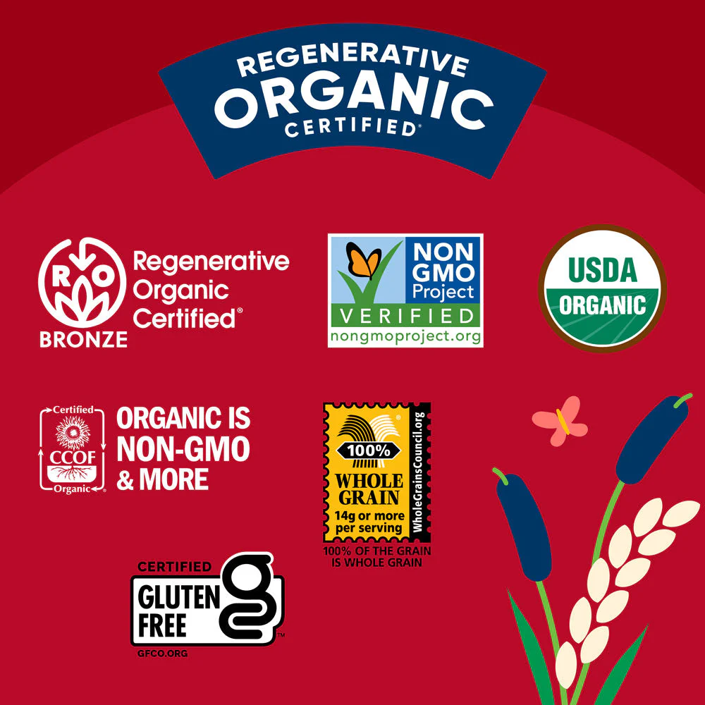 Organic Red Rice & Quinoa Thin Rice Cakes (Salt-Free) - Image 5